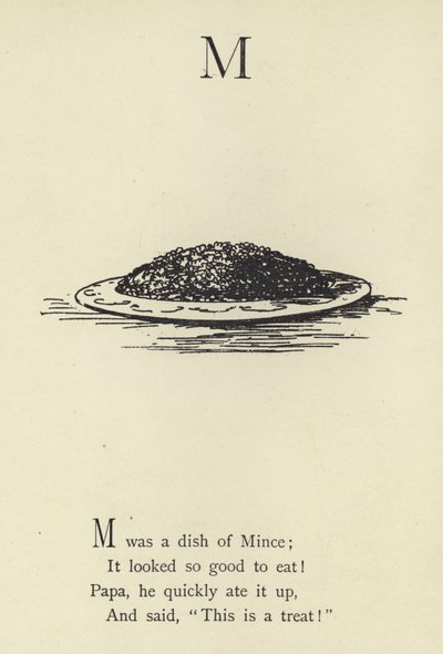 文字M 作： Edward Lear